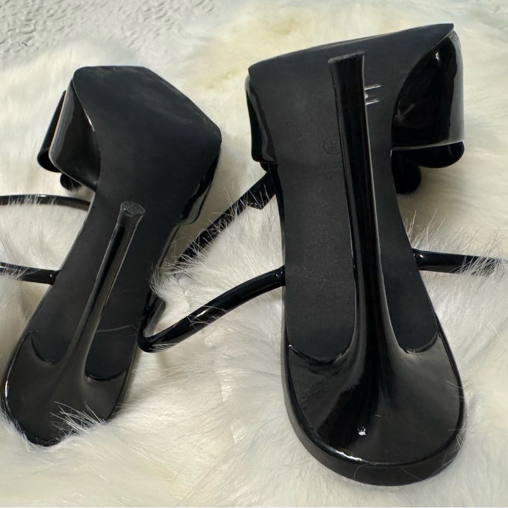 Elegant Black Women's Heels Size 9 - Picture 7 of 12